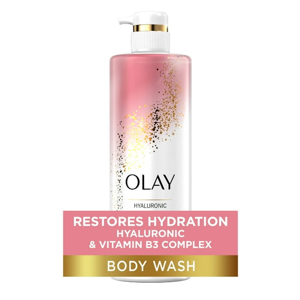 Olay Cleansing & Nourishing Body Wash with Vitamin B3 and Hyaluronic