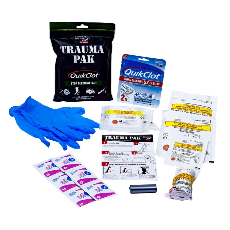 Adventure Medical Kits Trauma Pak with QuikClot, 14 Piece photo 2