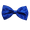 01-sapphire blue, variant on MGEZCOO Boy's Bow Ties Adjustable Pre Tied Bowtie for Wedding Party 10 x 5 CM