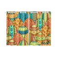 thumbnail image 3 of MKHERT Easter Eggs Window Curtain Kitchen Curtains Window Treatments 26x39 inch,Set of 2, 3 of 3