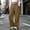 Khaki womens pants 01, variant on Plus Size Dress Pants for Women Solid Flat Front High Waist Versatile Casual Loose Business Work Pants with Pockets