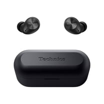 Technics Panasonic 2nd Generation Noise Cancellation Bluetooth Earbuds Headphone with Charging Case, Black