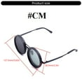 thumbnail image 3 of BIBABLYKE Retro Steampunk Round Polarized Sunglasses with UV400 Protection Adjustable Dimming Glasses for Men & Women Unisex, 3 of 8