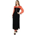 thumbnail image 5 of Bimba Women Sheer Sleeve Lawn Kurti Long Tunic Indian Trendy Blouse Long Sleeve, 5 of 7