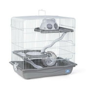 Angle View: Prevue Pet Products Medium Hamster Haven - Gray