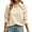 Black, variant on Otntypg Womens Asymmetrical Button Mock Neck Sweatshirt Lightweight Casual Fall Long Sleeve Basic Solid Color Atheltic Sweatshirts Trendy Oversized Cozy Pullover Tops