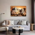thumbnail image 5 of Sculptures Of Four American Presidents Mount Rushmore Iconic Landmark Canvas Poster Bedroom Decor Sports Landscape Office Room Decor Gift,Frame-style,24x36inch(60x90cm), 5 of 8