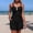 Black, variant on MGDXOX Swim Rompers for Women Modest One Piece Tummy Control Swimsuits with Shorts Bathing Suits Full Coverage Swimwear Army Green L
