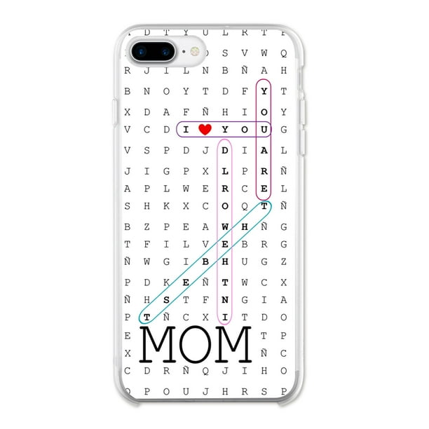 Ish Original Official Love You Mom Phone Case Cover Slim Soft Tpu For Apple Iphone 8 Plus Walmart Com Walmart Com
