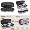 thumbnail image 5 of Uorisanigo 4pcs Purple Butterfly Mandala Backpack Set with Lunch Bag Pencil Case Pen Case Water Bottle Holder, 17″ Sport Bookbag Travel Back Pack for Elementary Middle School Kids Teens, 5 of 7