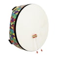thumbnail image 4 of Tom Drum Musical Drum Musical de .05 pulgadas Drum de percusión de enseñanza con baquetas para fiestas Musicality Concert Festival Gift, 4 of 8