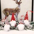 thumbnail image 4 of 4 Uds. Colgantes de bong para hombre viejo de bosque tejido de Navidad, decoraciones para pies pequeños para árbol de Navidad de vacaciones grandes, 4 of 5