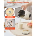 thumbnail image 6 of 34 oz Soy Milk Maker, 8-in-1 Plant-Based Beverage Machine, 180W Blender with Self-Cleaning, Boil Water, 12-Hour Timer, 6 of 6