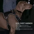 thumbnail image 4 of Arnés Para Perros, Chaleco Ajustable Suave Acolchado Para Perros, Chaleco Reflectante Con Clip Frontal Con Asa Para Perros Grandes, Camping, Viajes, Senderismo Al Aire Libre, 4 of 8