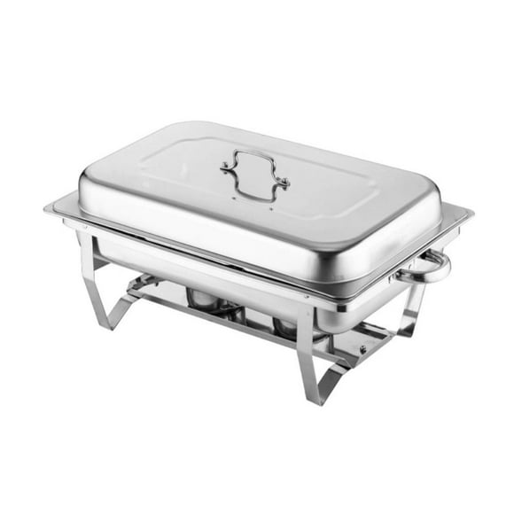 Stainless Steel Chafing Dish Buffet Set,Chafing Dishes for Buffet,Rectangular Chafers and Buffet Warmer Sets,Roll Edge Designed Chafing Dish Buffet Set,Food Warmers for Birthday,Holiday Parties