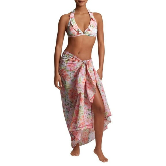 Lauren Ralph Lauren Womens Floral Cover-Up Pink Multi OS New
