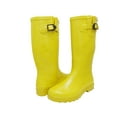 thumbnail image 2 of Women's Rain Boots Rubber Waterpoof Mid Calf Colors Wellie Snow Wellington, 2 of 3