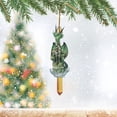 thumbnail image 2 of Adornos Navideños De Dragón De Edición Limitada. Decoraciones Navideñas. Decoraciones Navideñas Para Exteriores. Adornos Navideños De Madera., 2 of 8