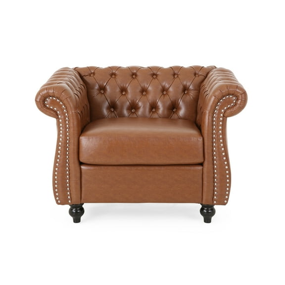 Christopher Knight Home Silverdale Traditional Chesterfield Club Chair by