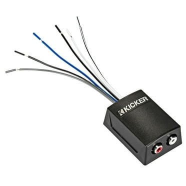 Kicker 46KISLOC2 Car Audio 2 Channel Line Output Converter w/ Remote Out Wire
