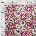 thumbnail image 2 of oneOone Polyester Lycra Light Gray Fabric Florals Fabric For Sewing Printed Craft Fabric By The Yard 56 Inch Wide, 2 of 6