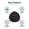thumbnail image 2 of AlveyTech Joystick Rubber Boot for PG Drives Controller (VSI, VR2, GC, Remote Plus) - (RECPART1006 / 515150E / P77597) Gaiter Skirt for Electric Mobility Power Chair & Wheelchair Joysticks Controllers, 2 of 8