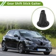 thumbnail image 2 of Unique Bargains Gear Shift Stick Gaiter for Renault Megane MK II 2002-2016 Car Black Gear Stick Knob Cover Boot Shift Cover Faux Leather 1 Pc, 2 of 7