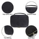 thumbnail image 3 of Bolsa de maquillaje, organizador de maquillaje de viaje, bolsas para brochas de maquillaje, color negro, 3 of 6