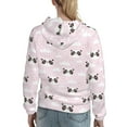 thumbnail image 7 of Kdxio Cute Panda Print Womens Oversized Hoodies Sweatshirts Hooded Pullover Tops Sweaters Casual-Medium, 7 of 7