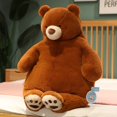 thumbnail image 1 of 60/80cm Super suave Shiba inu muñeco de peluche oso marrón Husky Panda tigre peluche muñeca de alta calidad niños regalo de cumpleaños zhangyuxiang LED, 1 of 2