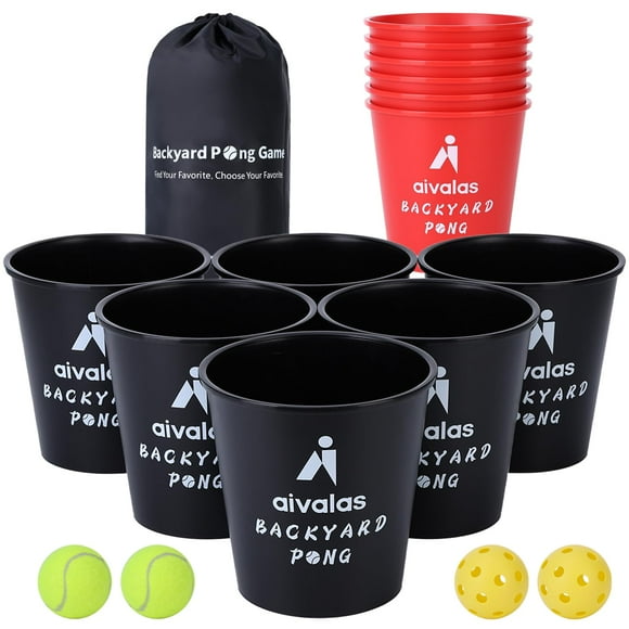 Juego de balones Aivalas Giant para jugar al aire libre, juego de 12 balones para jugar al aire libre
