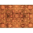 thumbnail image 1 of Ahgly Company Indoor Rectangle Abstract Orange Modern Area Rugs, 3' x 5', 1 of 4