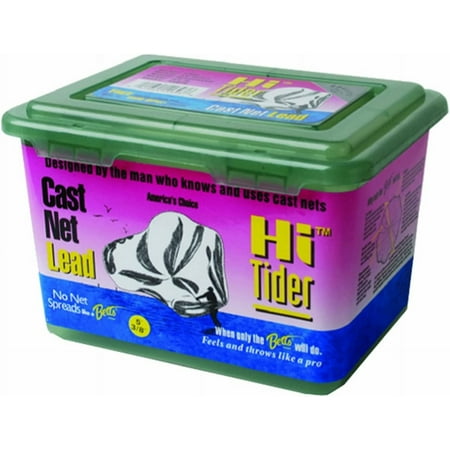 UPC: 0042621113967 | Betts 8HMPB Hi Tider Mono Cast Net 8 3/8 Mesh 3/4Lb Lead per Ft