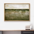 thumbnail image 3 of wall26 Framed Canvas Print Wall Art Pastel Grunge Minimal Green Valley Landscape Abstract Shapes Illustrations Modern Art Decorative Contemporary for Living Room, Bedroom, Office - 16x24 Natural, 3 of 5