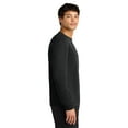 thumbnail image 4 of Zfeel Long Sleeve Dry Fit Shirts for Men, Moisture-Wicking Crewneck Black Poly Tee, 3 Pack, S, 4 of 5
