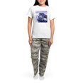 thumbnail image 4 of CafePress - White Tigress And Her Cubs Pajamas - Women's Short Sleeve Print T-Shirt and Pants Light Cotton Pajama Set, 4 of 7