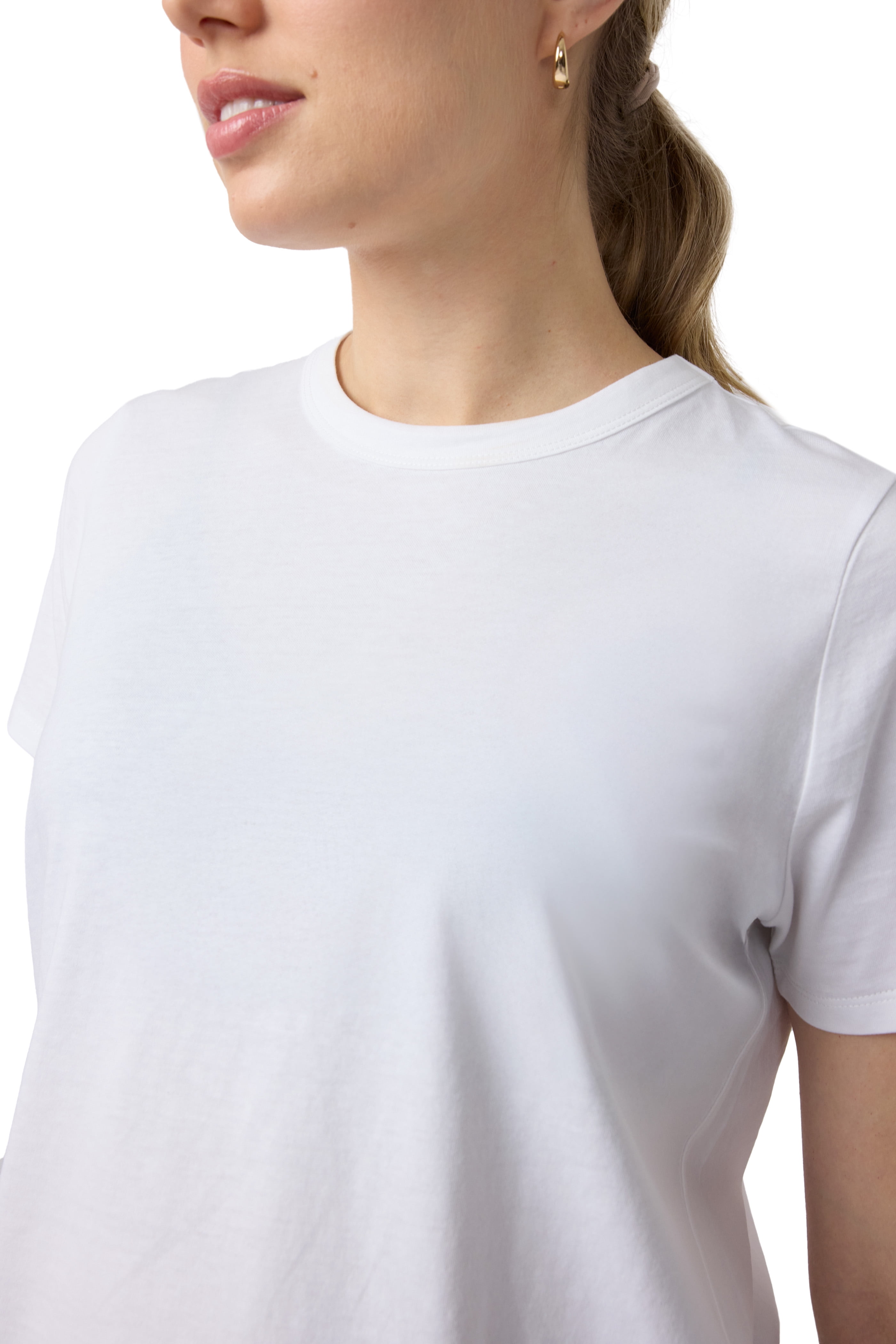 Ingrid & Isabel For Every Belly Women's Maternity Short Sleeve Relaxed Crew Tee, Sizes S-XXL