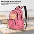 thumbnail image 6 of KUIFORTI Watermelon Capybara Boys School Bag Set 4 piece with Lunch Box Pencil Case Water Bottle Sleeve for Elementary Primary Middle School Students, 6 of 7