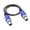 Blue, variant on 3Pin Cable Female to Female Microphone Cable Cord for Live Streaming Music Production Available in 9 Length 5 Color