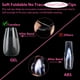 thumbnail image 4 of Nail Tips UNA GELLA Short Coffin Soft Gel, funda completa, 12 tamaños, 4 of 7