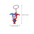 thumbnail image 2 of 12pcs Lovely Key Chain Pendants Clown Shape Bag Hanging Pendants (Random Color), 2 of 9
