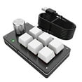 thumbnail image 1 of Clavier Filaire RVB à une Main Mini Clavier Mécanique USB Clavier Personnalisé Clavier Programmable Macro 6, 1 of 8