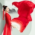 thumbnail image 6 of NOVELAR Extended 47 in Performance Fan, High-Quality Silk with Intricate Double-Sided Patterns, Adds Elegance to Dance Routines and Living Room Decor, 6 of 6
