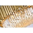 thumbnail image 4 of Bethel International Chandelier Gold Stainless Steel & Crystal, 4 of 5