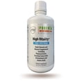 thumbnail image 3 of High Vitality Natural Full Spectrum Liquid Vitamin and Mineral Supplement, High Energy, Anti-Aging Formula, Mixed Fruit Flavor, Gluten Free, Sugar Free, & Highly Absorbable, 3 of 5