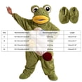 thumbnail image 2 of Green Romper for Women Men Casual Onesie 𝐏ajamas – Soft Plush 𝐂osplay Jumpsuit, Unisex Cozy Loungewear, 2 of 8