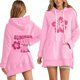 thumbnail image 1 of WILLBEST Vestidos Casuales Sudadera Con Capucha Con Letras Estampadas Casuales Para Mujer 117, 1 of 3