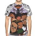 thumbnail image 6 of The Boondocks Men's Short-Sleeve T-Shirt Summer Casual Tee Top Breathable Crewneck T-Shirt Small, 6 of 7