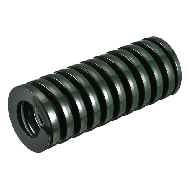 3D Impresora Troquel Resorte, 1uds 50mm OD 125mm Largo Espiral Estampado Compresión Molde Troquel Resortes para 3D Impresora Eléctrica Pieza, Verde