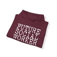 thumbnail image 4 of Social worker Future Student Hoodie, Gifts, Hooded Sweatshirt, 4 of 4